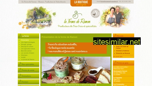 ferme-de-ramon.fr alternative sites