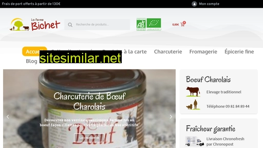 fermebichet.fr alternative sites