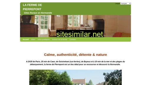 fermedepierrepont.fr alternative sites