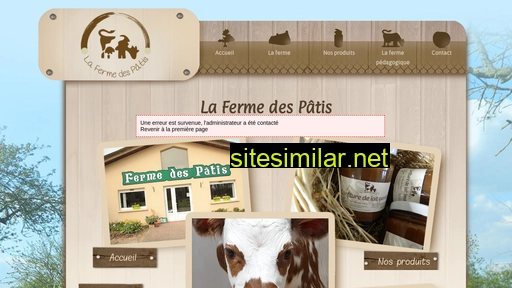 fermedespatis-normandie.fr alternative sites
