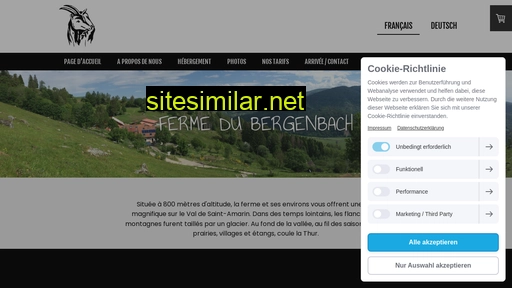 fermedubergenbach.fr alternative sites