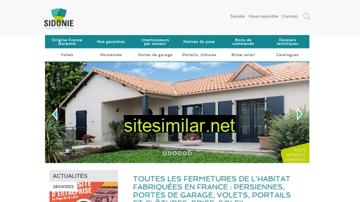 fermetures-sidonie.fr alternative sites