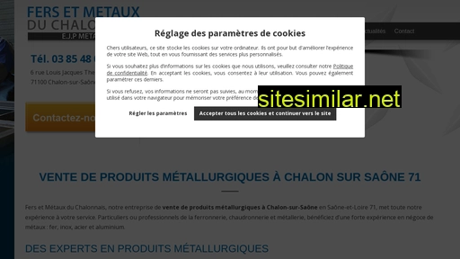fersetmetauxduchalonnais.fr alternative sites