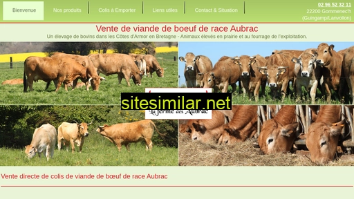 fermedesaubrac.fr alternative sites