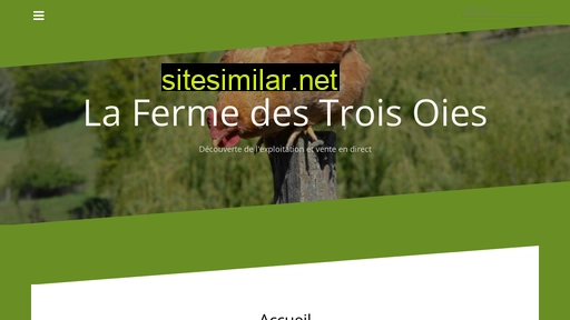 fermedestroisoies.fr alternative sites