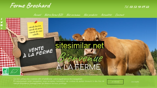 ferme-bio-brochard.fr alternative sites