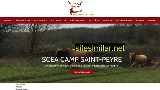 ferme-campsaintpeyre.fr alternative sites