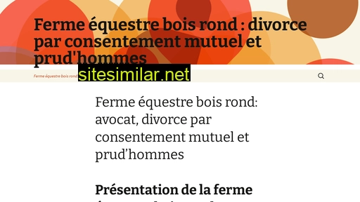 fermequestre-boisrond.fr alternative sites