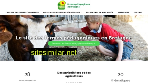 fermes-pedagogiques-bretagne.fr alternative sites