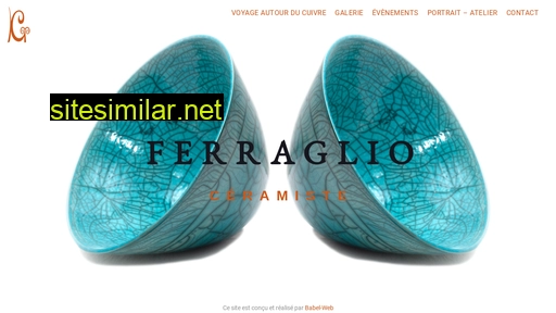 ferraglio-ceramique.fr alternative sites