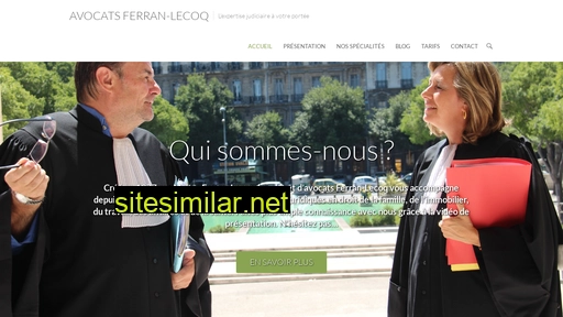 Ferran-lecoq-avocats-marseille similar sites
