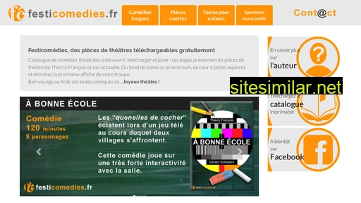festicomedies.fr alternative sites