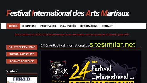 festival-arts-martiaux-nice.fr alternative sites