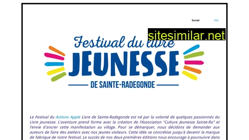 festivaldulivresainte-radegonde.fr alternative sites