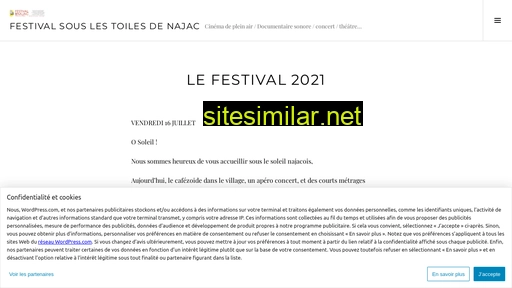 festivalsouslestoiles.fr alternative sites