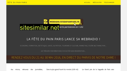fetedupainparis.fr alternative sites