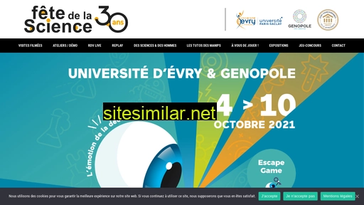 fete-science-univevry-genopole.fr alternative sites