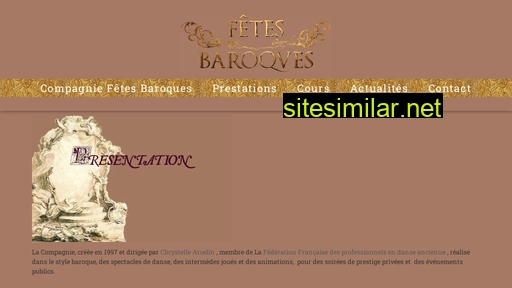 fetesbaroques.fr alternative sites