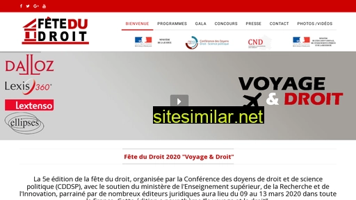 fetedudroit.fr alternative sites