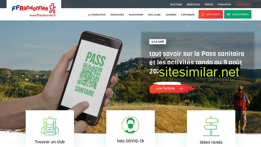 ffrandonnee.fr alternative sites