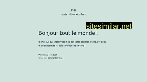 fibi.fr alternative sites