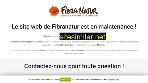 fibranatur.fr alternative sites