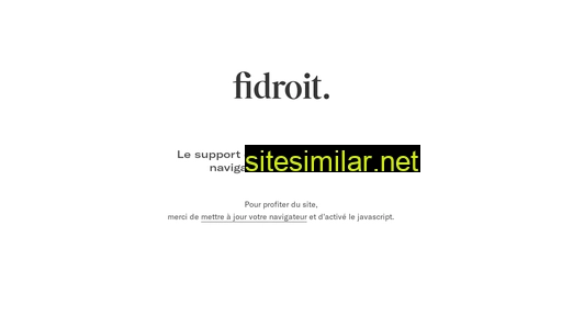 Fidroit similar sites