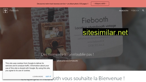 fiebooth.fr alternative sites
