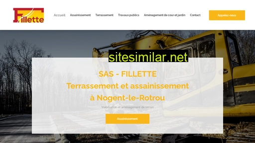 fillette-assainissement-terrassement.fr alternative sites