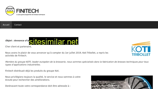finitech.fr alternative sites