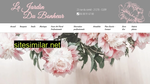 fleuriste-lejardindubonheur.fr alternative sites