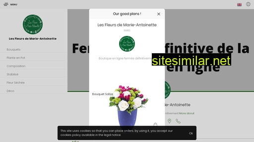 fleuristeparis8.fr alternative sites