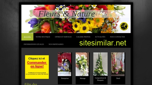fleurs-et-nature-saintes.fr alternative sites