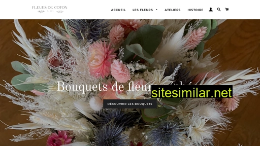 fleursdecoton.fr alternative sites