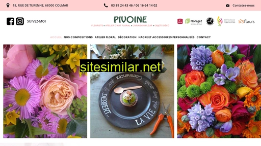 Fleuriste-pivoine similar sites