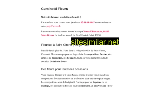 fleuriste-saint-girons.fr alternative sites
