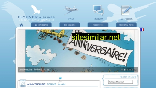 flyover-airlines.fr alternative sites
