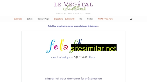 folaflora.fr alternative sites