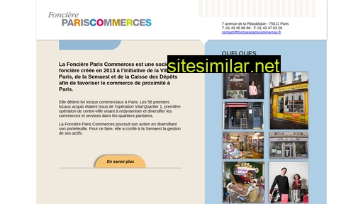 foncierepariscommerces.fr alternative sites