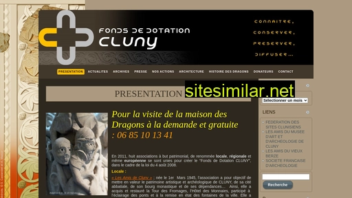 fonds-de-dotation-cluny.fr alternative sites