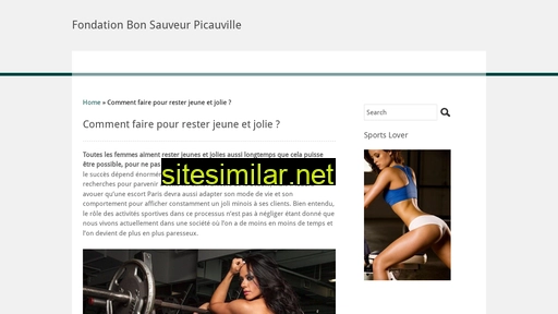 fondation-bon-sauveur-picauville.fr alternative sites