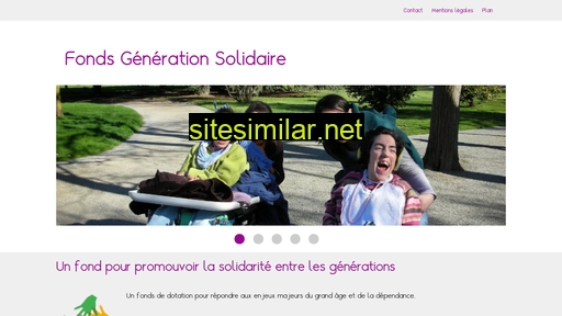 fonds-generation-solidaire.fr alternative sites