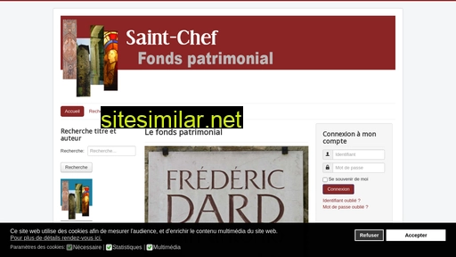 fondspatrimonial-saintchef.fr alternative sites