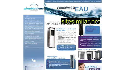 fontaine-a-eau-planete-bleue.fr alternative sites