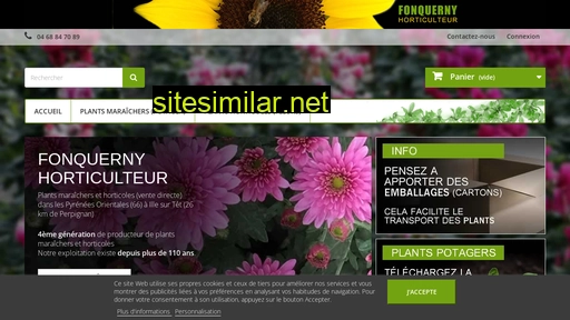 fonquerny-horticulteur.fr alternative sites