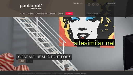 fontanot.fr alternative sites