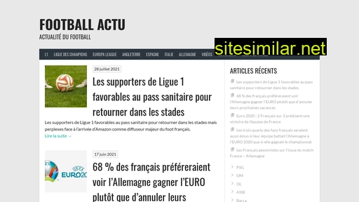 football-actu.fr alternative sites
