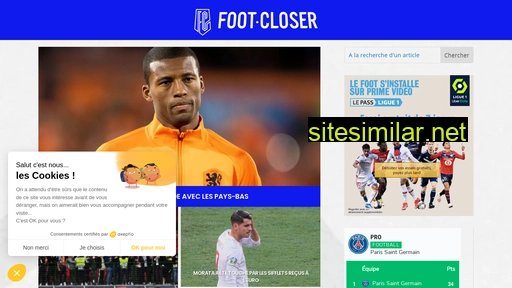 footcloser.fr alternative sites