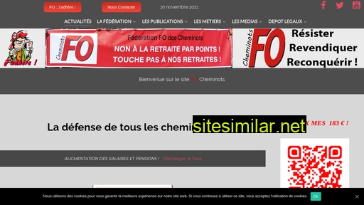 fo-cheminots.fr alternative sites