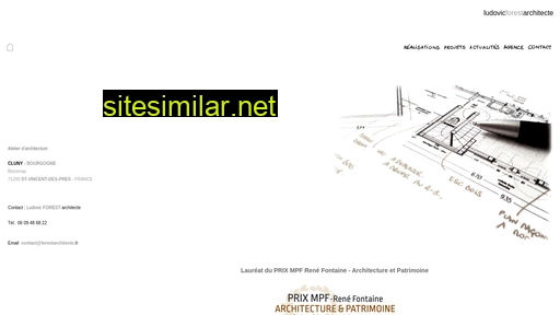 forestarchitecte.fr alternative sites